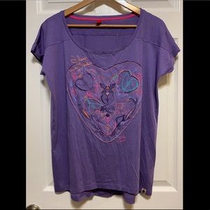Purple Heart design top